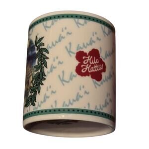 Kaua'i Hawaii Hilo Hattie Coffee Mug Cup Store 2002 Graphic Tourist Kitchen